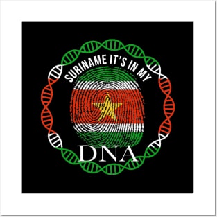 Suriname Its In My DNA - Gift for Surinamese From Suriname Posters and Art